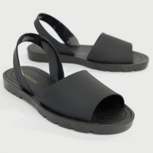 ASOS London Rebel Jelly Flat Sandals